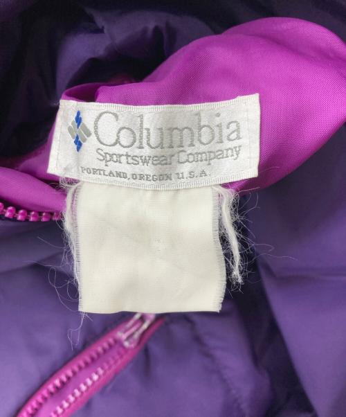 Columbia（コロンビア）Columbia (コロンビア) リバーシブルジャケット パープル サイズ:不明の古着・服飾アイテム