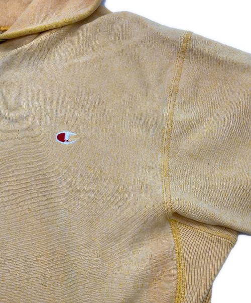 Champion（チャンピオン）Champion (チャンピオン) 80ｓ トリコタグ パーカー イエロー サイズ:Lの古着・服飾アイテム