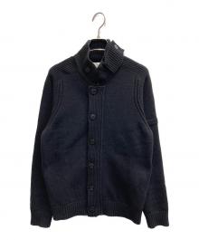 STONE ISLAND（ストーンアイランド）の古着「ボタンカーディガン」｜ブラック