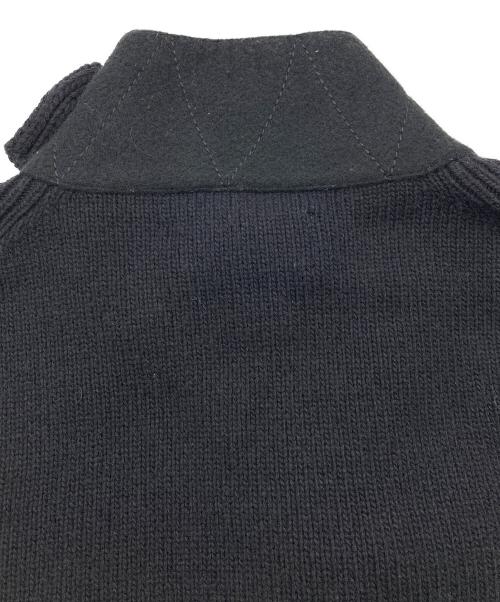 STONE ISLAND（ストーンアイランド）STONE ISLAND (ストーンアイランド) ボタンカーディガン ブラック サイズ:Mの古着・服飾アイテム