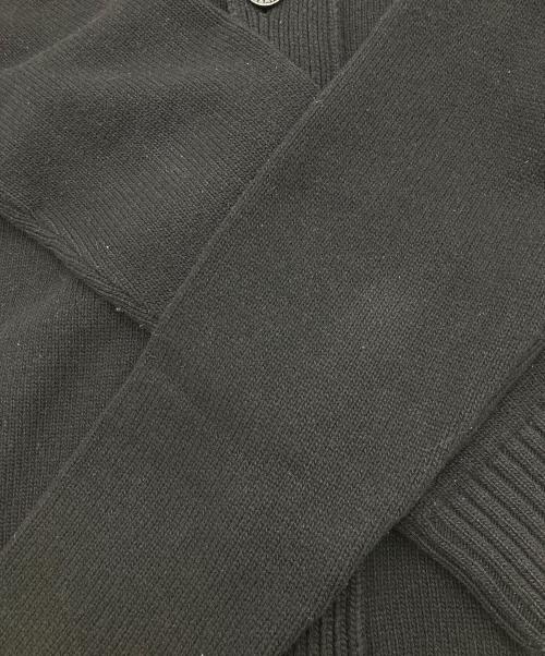 STONE ISLAND（ストーンアイランド）STONE ISLAND (ストーンアイランド) ボタンカーディガン ブラック サイズ:Mの古着・服飾アイテム