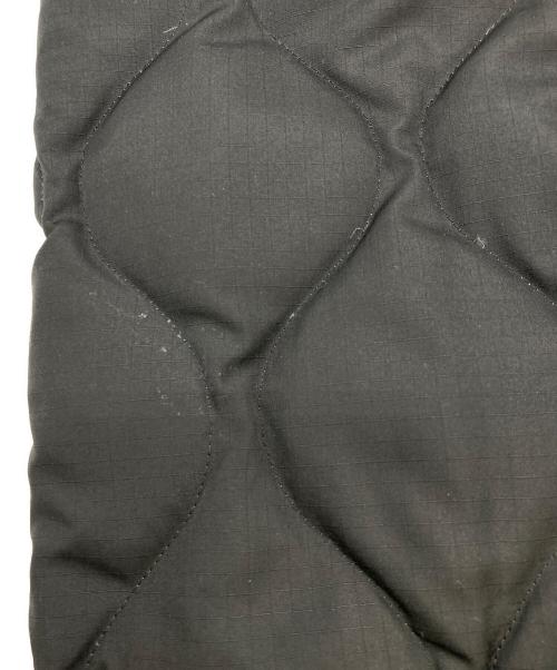 TAION（タイオン）TAION (タイオン) ミリタリー クルーネックWジップ ダウンジャケット ブラック サイズ:Mの古着・服飾アイテム