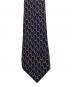 GUCCI (グッチ) OLDホースビット柄ネクタイ ネイビー サイズ:140ｃｍ：5000円