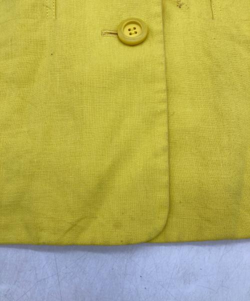 Yves Saint Laurent（イヴサンローラン）Yves Saint Laurent (イヴサンローラン) テーラードジャケット イエロー サイズ:Sの古着・服飾アイテム