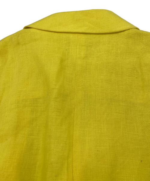 Yves Saint Laurent（イヴサンローラン）Yves Saint Laurent (イヴサンローラン) テーラードジャケット イエロー サイズ:Sの古着・服飾アイテム