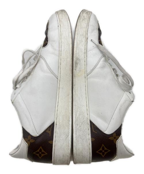 LOUIS VUITTON（ルイ ヴィトン）LOUIS VUITTON (ルイ ヴィトン) モノグラム柄リヴォリラインローカットスニーカー ブラウン×ホワイト サイズ:26の古着・服飾アイテム