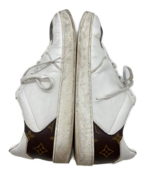 LOUIS VUITTON（ルイ ヴィトン）LOUIS VUITTON (ルイ ヴィトン) モノグラム柄リヴォリラインローカットスニーカー ブラウン×ホワイト サイズ:26の古着・服飾アイテム