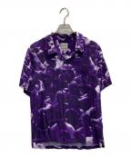 HOUSTONヒューストン）の古着「ALOHA SHIRT」｜パープル