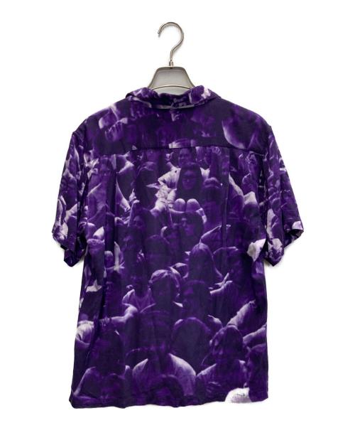 HOUSTON（ヒューストン）HOUSTON (ヒューストン) ALOHA SHIRT パープル サイズ:Mの古着・服飾アイテム
