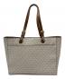 MICHAEL KORS (マイケルコース) シグネチャートートバッグ ベージュ：7000円