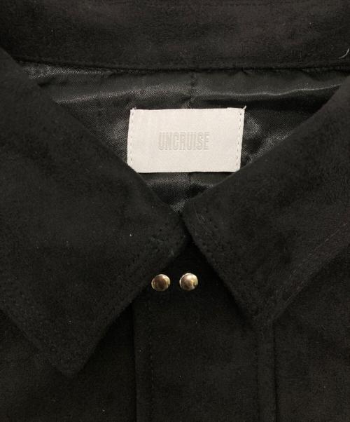 UNCRUISE（アンクルーズ）UNCRUISE (アンクルーズ) エコスエードファイアーマンジャケット ブラック サイズ:SIZE3の古着・服飾アイテム