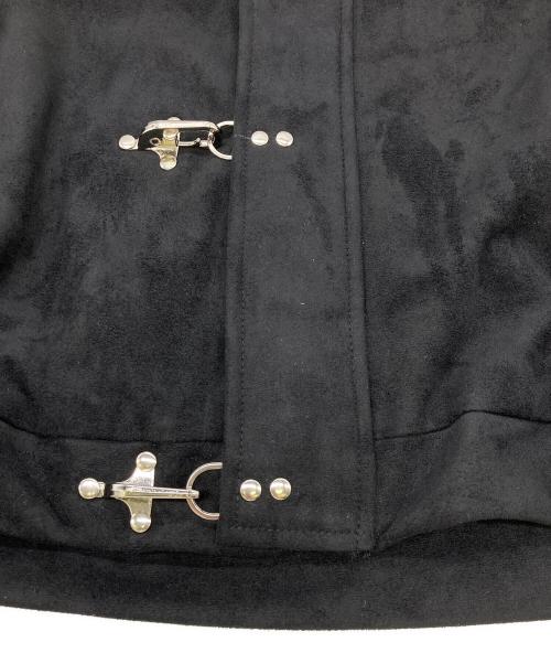 UNCRUISE（アンクルーズ）UNCRUISE (アンクルーズ) エコスエードファイアーマンジャケット ブラック サイズ:SIZE3の古着・服飾アイテム