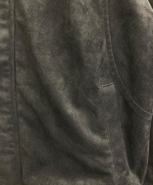 UNCRUISE（アンクルーズ）UNCRUISE (アンクルーズ) エコスエードファイアーマンジャケット ブラック サイズ:SIZE3の古着・服飾アイテム