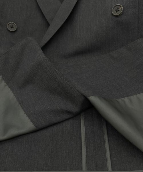 Burberry's（バーバリーズ）Burberry's (バーバリーズ) ウールダブルセットアップスーツ ネイビー サイズ:不明（記載無し）の古着・服飾アイテム