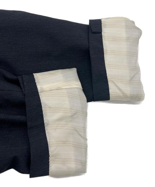 Burberry's（バーバリーズ）Burberry's (バーバリーズ) ウールダブルセットアップスーツ ネイビー サイズ:不明（記載無し）の古着・服飾アイテム