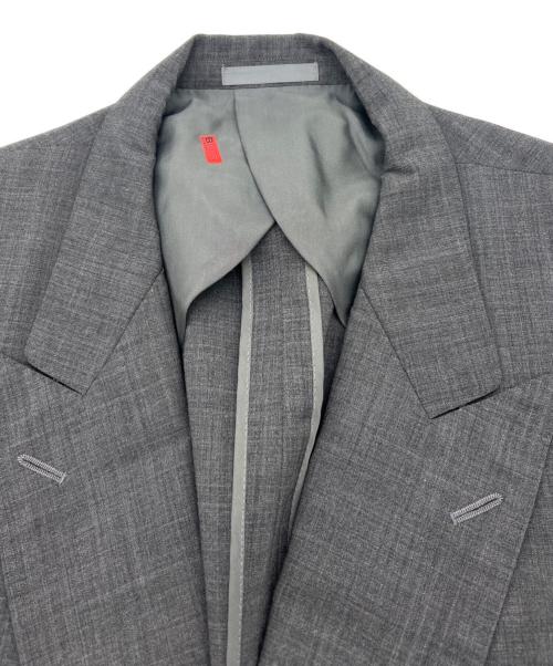 Burberry's（バーバリーズ）Burberry's (バーバリーズ) ウール混ダブルセットアップスーツ グレー サイズ:不明（記載無し）の古着・服飾アイテム