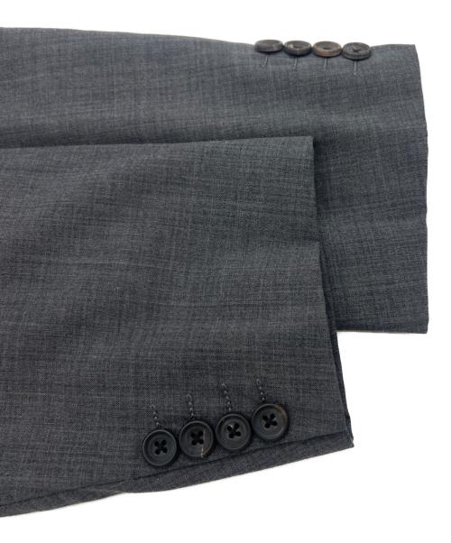 Burberry's（バーバリーズ）Burberry's (バーバリーズ) ウール混ダブルセットアップスーツ グレー サイズ:不明（記載無し）の古着・服飾アイテム