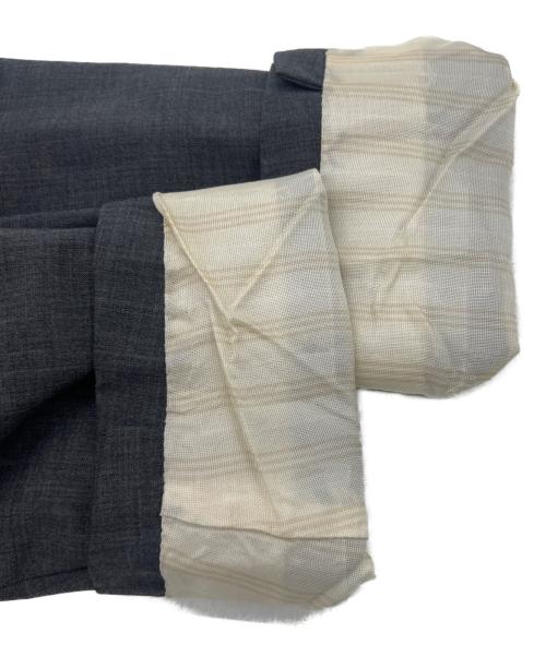 Burberry's（バーバリーズ）Burberry's (バーバリーズ) ウール混ダブルセットアップスーツ グレー サイズ:不明（記載無し）の古着・服飾アイテム