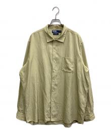 POLO RALPH LAUREN（ポロ・ラルフローレン）の古着「BONNARD　シルクコットンシャツ」｜ベージュ