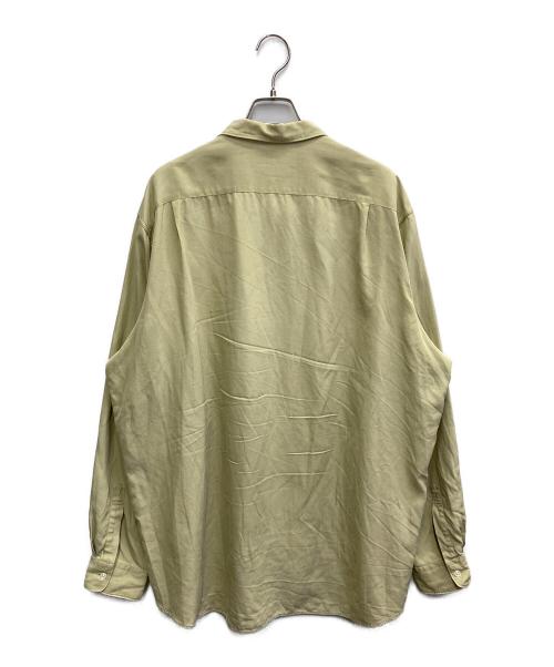 POLO RALPH LAUREN（ポロ・ラルフローレン）POLO RALPH LAUREN (ポロ・ラルフローレン) BONNARD　シルクコットンシャツ ベージュ サイズ:XLの古着・服飾アイテム