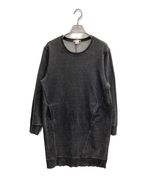 HELMUT LANG（ヘルムートラング）HELMUT LANG (ヘルムートラング) スウェットワンピース ブラック サイズ:Mの古着・服飾アイテム