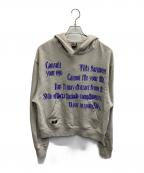 ANTIMIDアンチミッド）の古着「BIG LOGO HOODIE」｜グレー