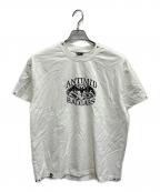 ANTIMIDアンチミッド）の古着「スタッズTEE」｜ホワイト