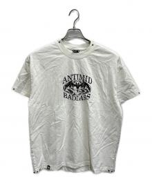ANTIMID（アンチミッド）の古着「スタッズTEE」｜ホワイト