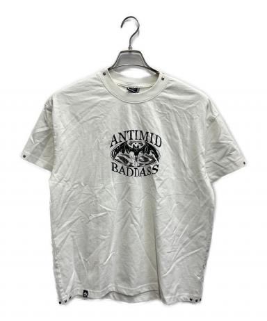 ANTIMID TシャツS 中古・古着通販】ANTIMID (アンチミッド) スタッズTEE ホワイト サイズ