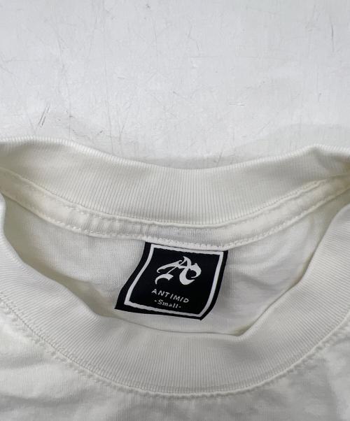 ANTIMID（アンチミッド）ANTIMID (アンチミッド) スタッズTEE ホワイト サイズ:Sの古着・服飾アイテム