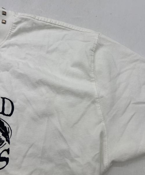 ANTIMID（アンチミッド）ANTIMID (アンチミッド) スタッズTEE ホワイト サイズ:Sの古着・服飾アイテム