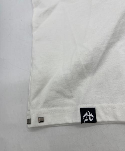 ANTIMID（アンチミッド）ANTIMID (アンチミッド) スタッズTEE ホワイト サイズ:Sの古着・服飾アイテム