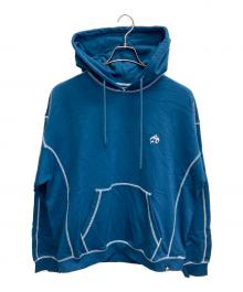 ANTIMID（アンチミッド）の古着「STITCH HOODIE」｜ブルー