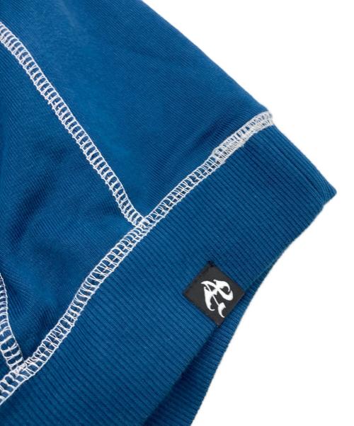 ANTIMID（アンチミッド）ANTIMID (アンチミッド) STITCH HOODIE ブルー サイズ:Lの古着・服飾アイテム