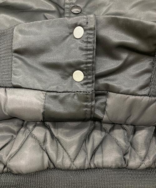 Chalk Line（チョークライン）Chalk Line (チョークライン) 90s RAIDERS NYLON VARSITY JACKET ブラック サイズ:Lの古着・服飾アイテム
