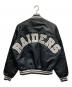 Chalk Line (チョークライン) 90s RAIDERS NYLON VARSITY JACKET ブラック サイズ:L：18000円