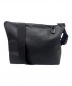 meltumメルタム）の古着「LEATHER MESSENGER BAG」｜ブラック