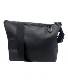 meltum（メルタム）の古着「LEATHER MESSENGER BAG」｜ブラック