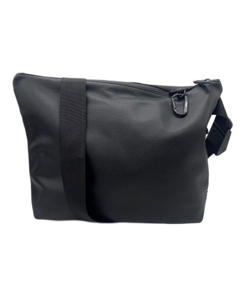 meltum（メルタム）meltum (メルタム) LEATHER MESSENGER BAG ブラックの古着・服飾アイテム