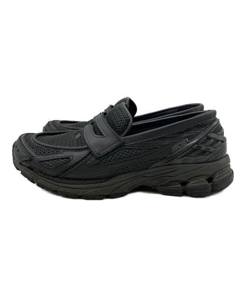 NEW BALANCE（ニューバランス）NEW BALANCE (ニューバランス) ローファー ブラック×グリーン サイズ:27cmの古着・服飾アイテム