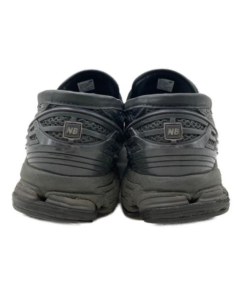 NEW BALANCE（ニューバランス）NEW BALANCE (ニューバランス) ローファー ブラック×グリーン サイズ:27cmの古着・服飾アイテム