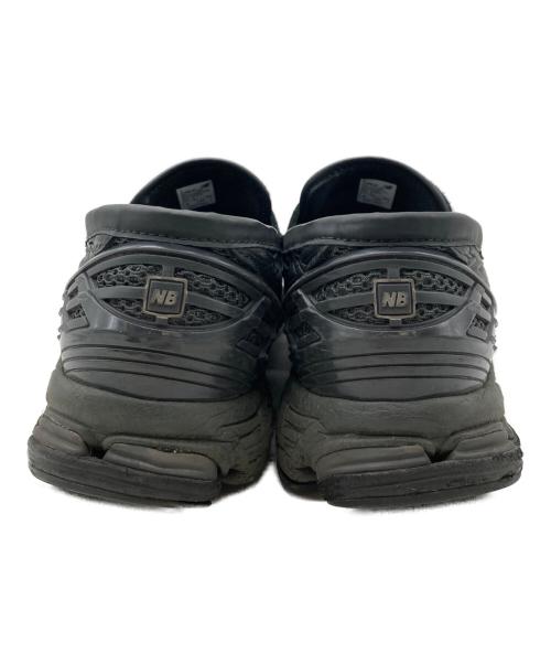 NEW BALANCE（ニューバランス）NEW BALANCE (ニューバランス) ローファー ブラック×グリーン サイズ:27cmの古着・服飾アイテム