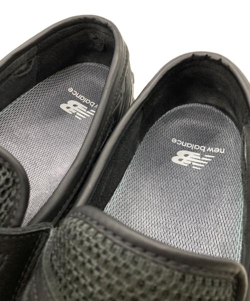 NEW BALANCE（ニューバランス）NEW BALANCE (ニューバランス) ローファー ブラック×グリーン サイズ:27cmの古着・服飾アイテム
