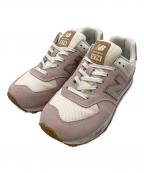 NEW BALANCEニューバランス）の古着「ローカットスニーカー」｜ピンク×ホワイト