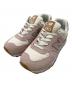NEW BALANCE（ニューバランス）の古着「ローカットスニーカー」｜ピンク×ホワイト