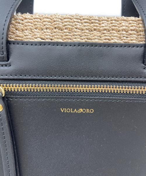 VIOLAd'ORO（ヴィオラドーロ）VIOLAd'ORO (ヴィオラドーロ) MIRO BAG ベージュの古着・服飾アイテム