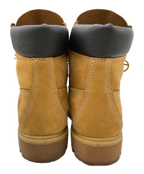 Timberland（ティンバーランド）Timberland (ティンバーランド) レースアップイエローブーツ ブラウン サイズ:26の古着・服飾アイテム