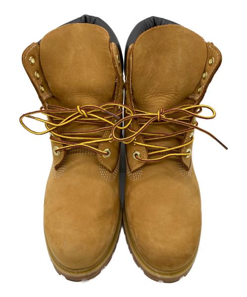 Timberland（ティンバーランド）Timberland (ティンバーランド) レースアップイエローブーツ ブラウン サイズ:26の古着・服飾アイテム
