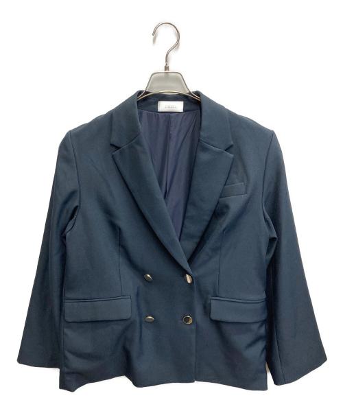 Snidel（スナイデル）Snidel (スナイデル) Susメタルボタンテーラードジャケット ネイビー サイズ:1の古着・服飾アイテム