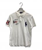 POLO RALPH LAURENポロ・ラルフローレン）の古着「CUSTOM FIT ビッグポニーポロシャツ」｜ホワイト